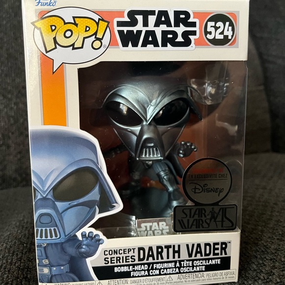 Funko pop darth Vader concept series Disney exclusive - Picture 1 of 3